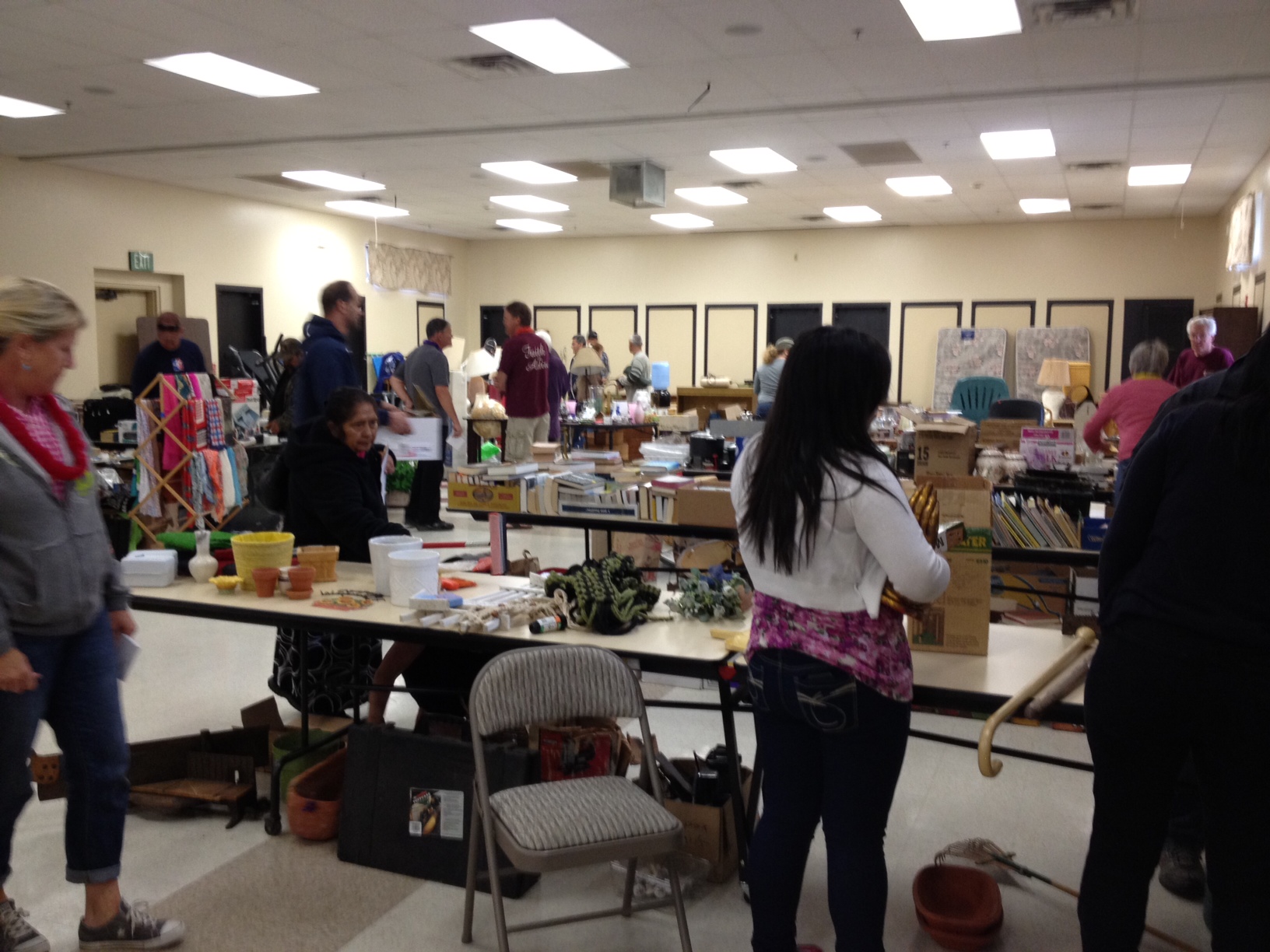 Garage Sale Lutheran Malaria Initiative 2013 Shopping